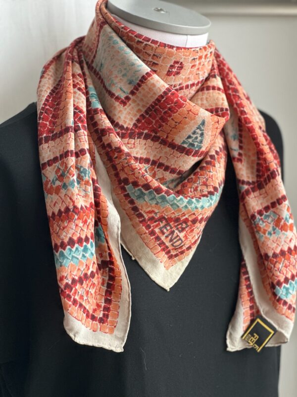 Fendi Squirrel Foulard (anni’80) -
