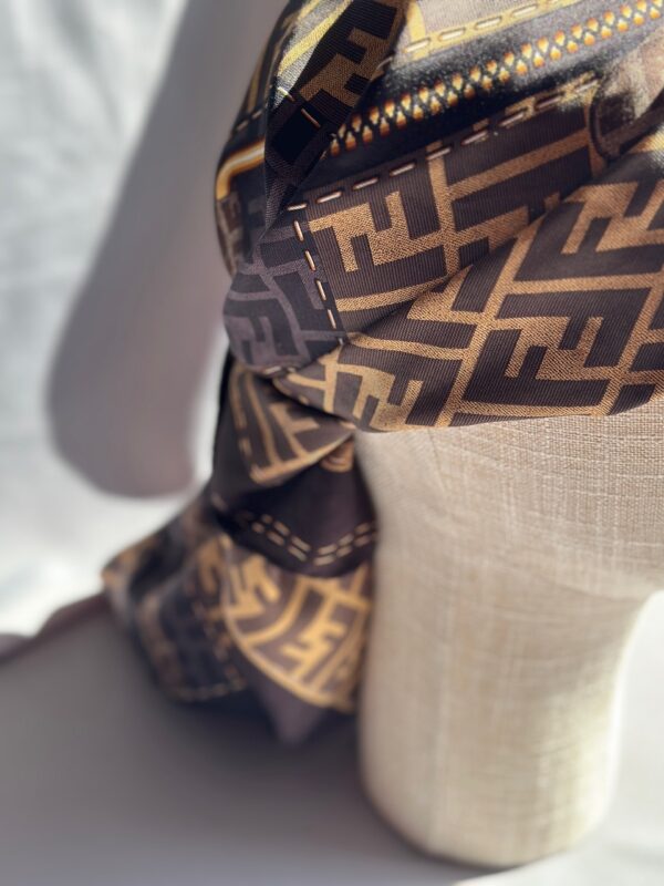 Fendi Monogram Zucca Fouldard (2005)