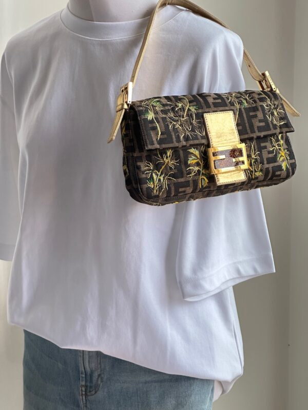 Fendi Monogram Zucca Baguette (2001)