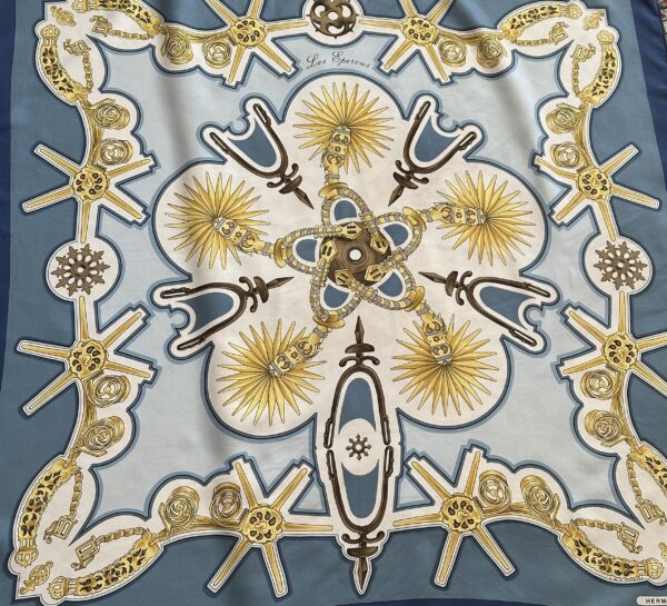 Hermès “Les Sperons” (1978) Foulard