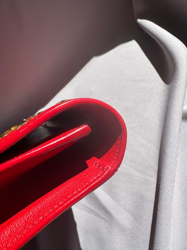 Saint Laurent Red Heart Studs Kate Pochette (2015)