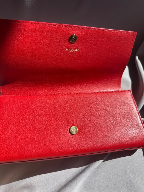 Saint Laurent Red Heart Studs Kate Pochette (2015)