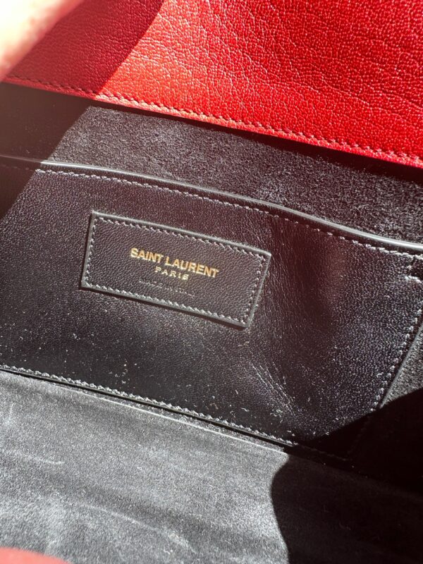 Saint Laurent Red Heart Studs Kate Pochette (2015)