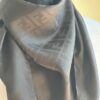 Fendi Black Monogram Zucca Foulard (anni ‘80/90)