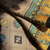 Fendi Buttons Foulard (anni ‘80/90)
