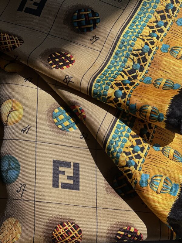 Fendi Buttons Foulard (anni ‘80/90)