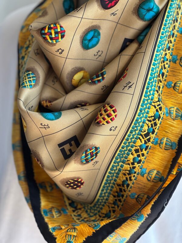 Fendi Buttons Foulard (anni ‘80/90)