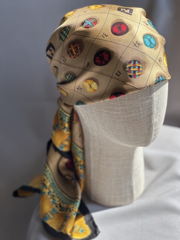 Fendi Buttons Foulard (anni ‘80/90)