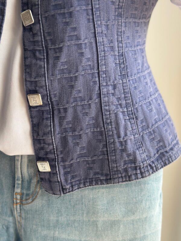 Fendi Vintage Denim Gilet  (anni ‘90))