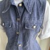 Fendi Vintage Denim Gilet  (anni ‘90))