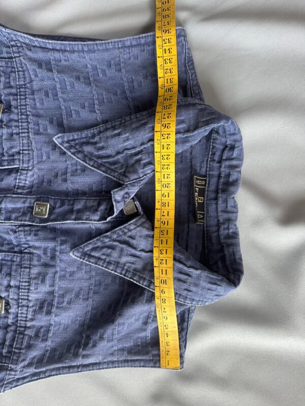 Fendi Vintage Denim Gilet  (anni ‘90))