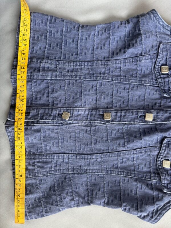 Fendi Vintage Denim Gilet  (anni ‘90))
