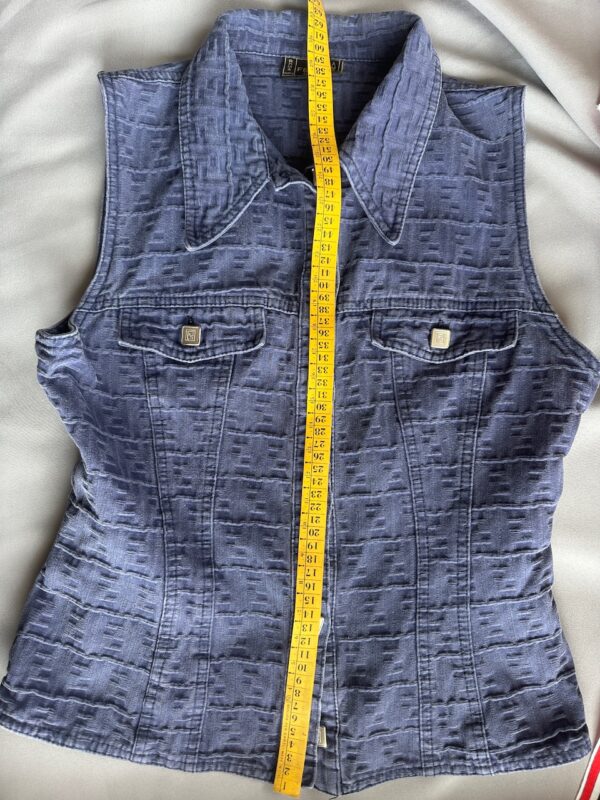 Fendi Vintage Denim Gilet  (anni ‘90))