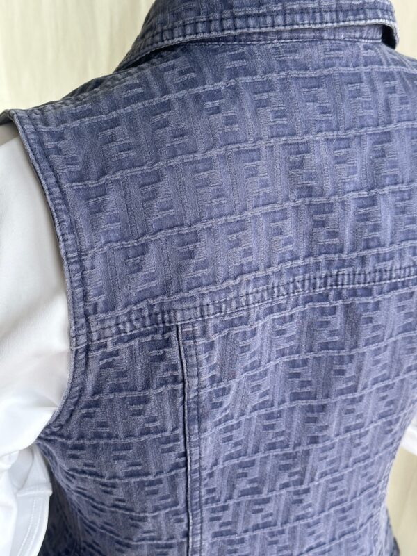 Fendi Vintage Denim Gilet  (anni ‘90))