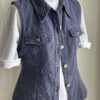 Fendi Vintage Denim Gilet  (anni ‘90))