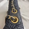 Chanel Medium Timeless Bag in Raffia Blu (2013-2014)