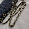 Chanel Medium Timeless Bag in Raffia Blu (2013-2014)