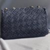 Chanel Medium Timeless Bag in Raffia Blu (2013-2014)