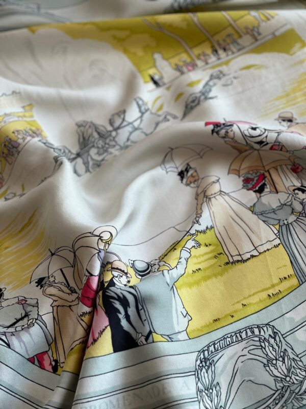 Hermès “Promenade a Versailles” (1953)  Foulard