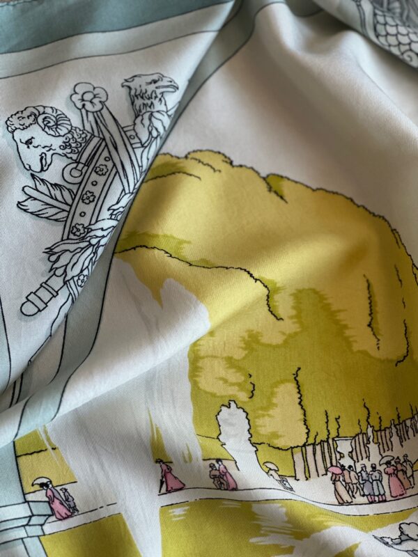 Hermès “Promenade a Versailles” (1953)  Foulard