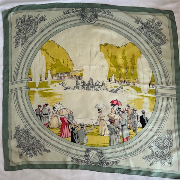 Hermès “Promenade a Versailles” (1953)  Foulard