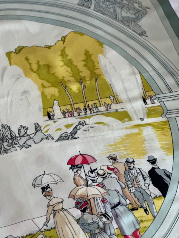 Hermès “Promenade a Versailles” (1953)  Foulard