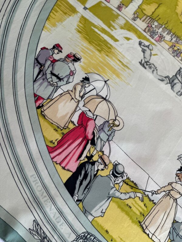 Hermès “Promenade a Versailles” (1953)  Foulard