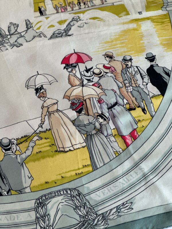 Hermès “Promenade a Versailles” (1953)  Foulard