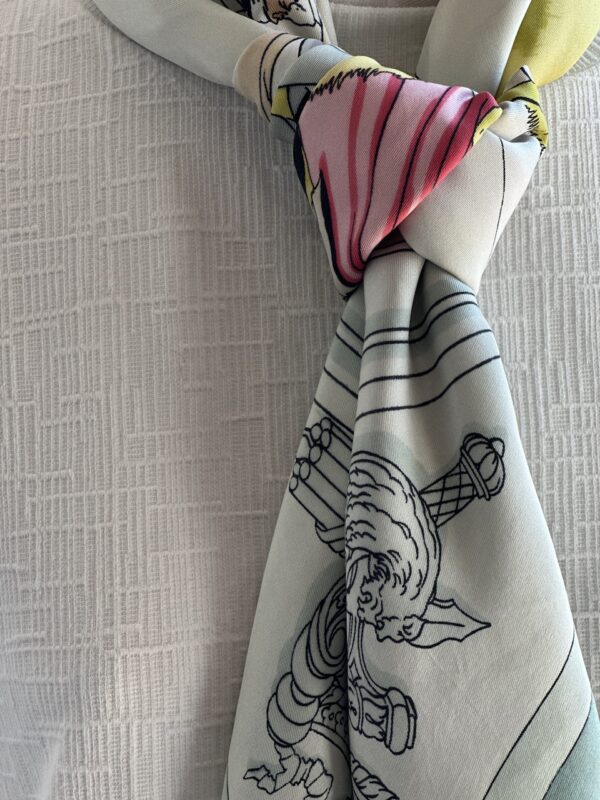Hermès “Promenade a Versailles” (1953)  Foulard