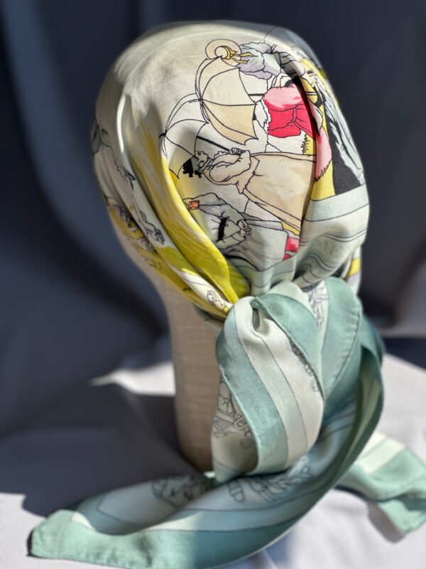Hermès “Promenade a Versailles” (1953)  Foulard