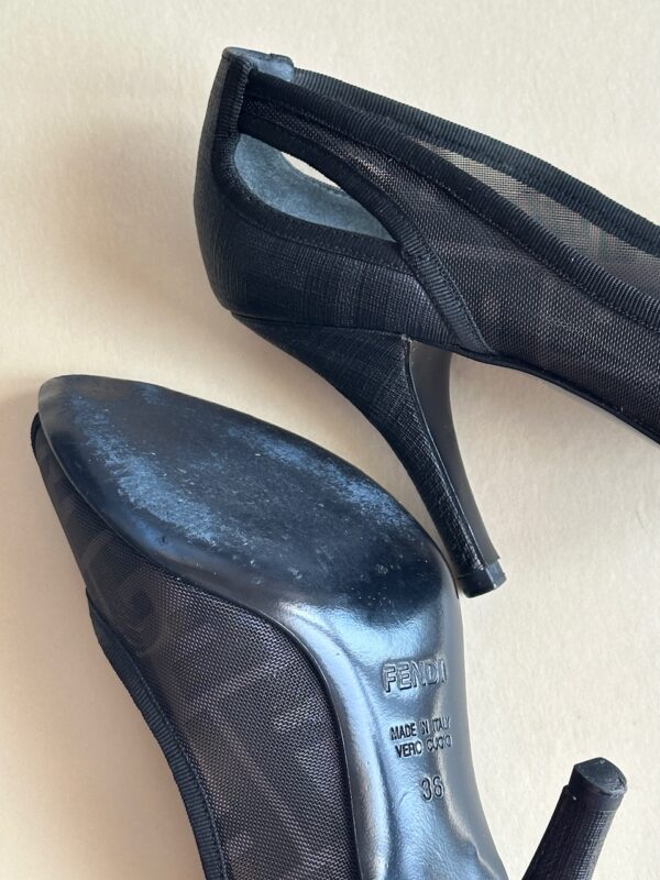 Fendi Monogram Open Toe