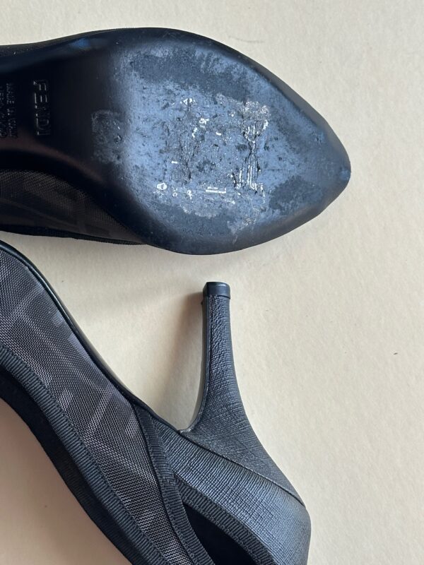 Fendi Monogram Open Toe