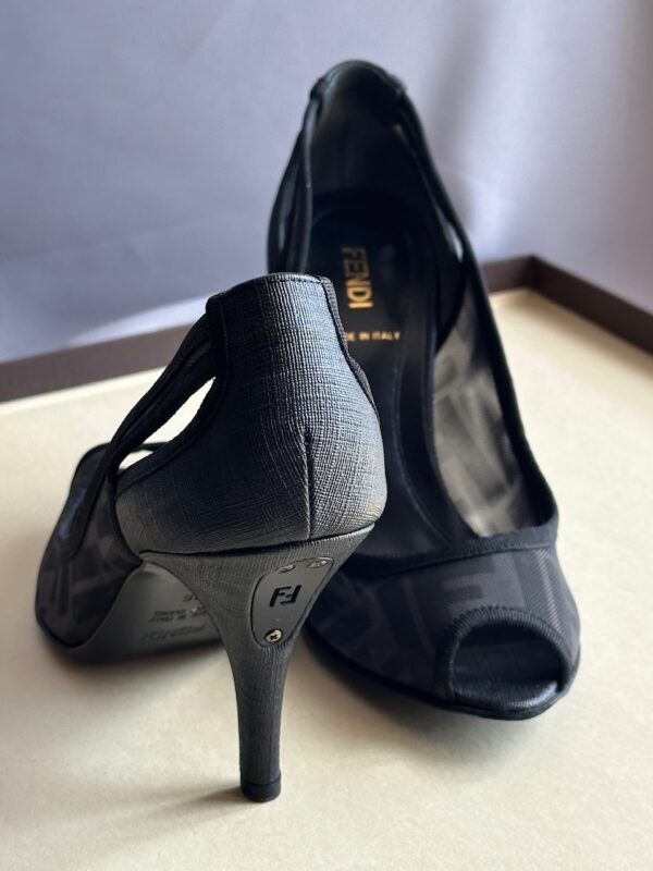 Fendi Monogram Open Toe