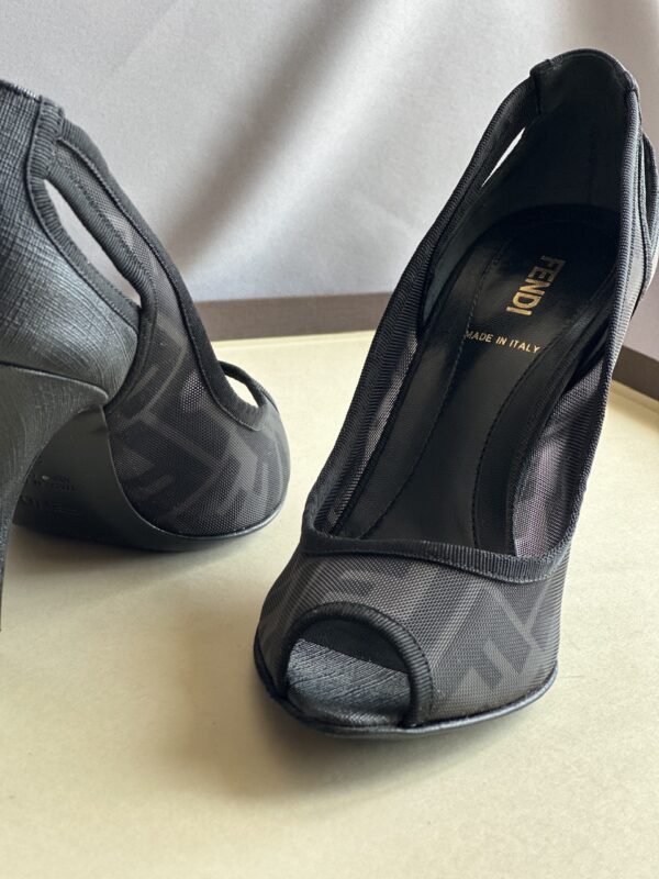 Fendi Monogram Open Toe