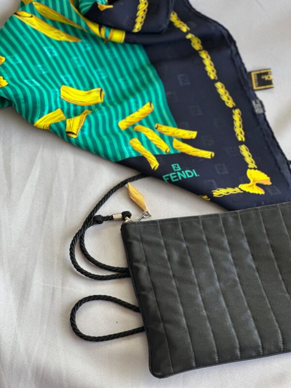 Fendi “La Pasta” Silk Foulard (anni ‘90)