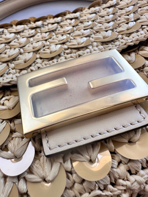 Fendi Rafia&Paillettes Baguette (2024)