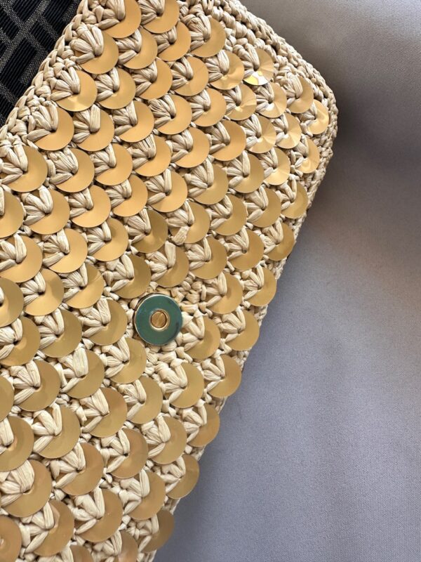 Fendi Rafia&Paillettes Baguette (2024)
