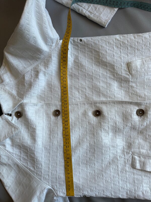 Fendi White Denim Trench (2005/2006)