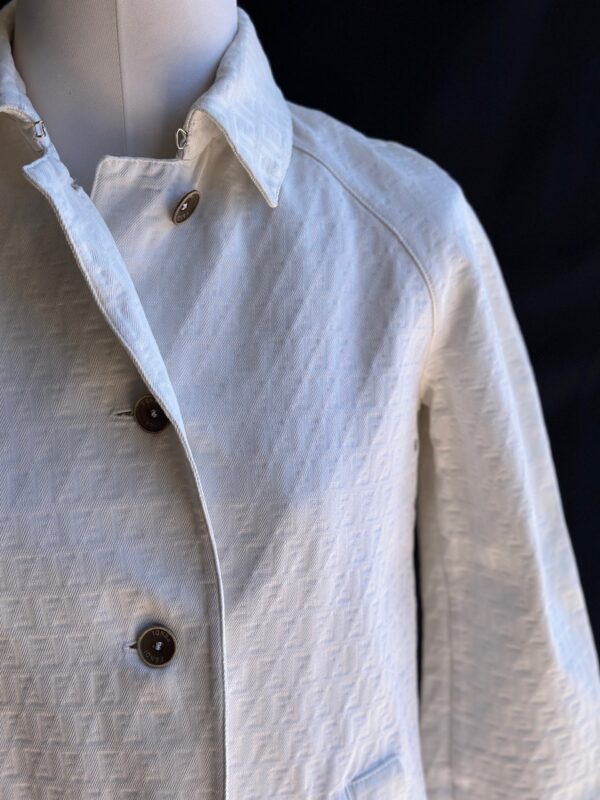 Fendi White Denim Trench (2005/2006)