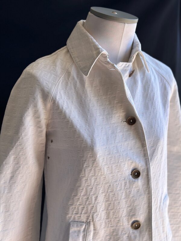 Fendi White Denim Trench (2005/2006)