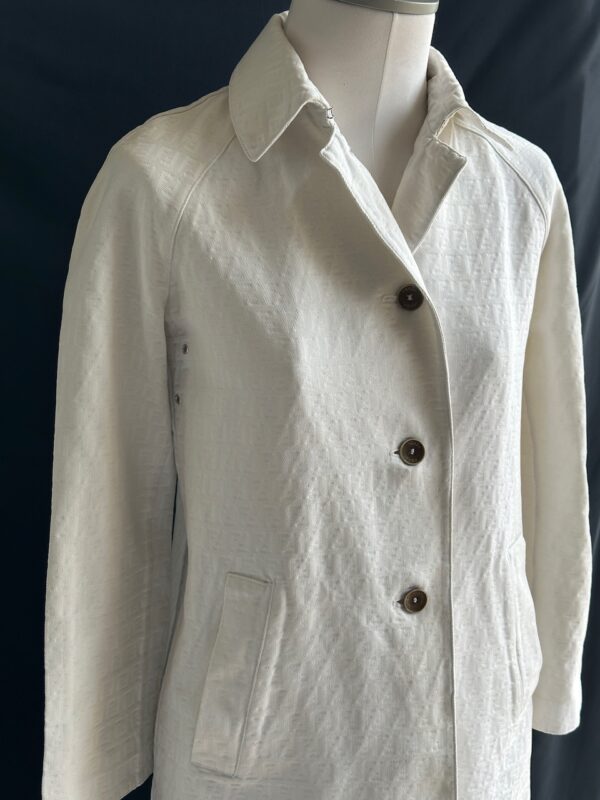 Fendi White Denim Trench (2005/2006)