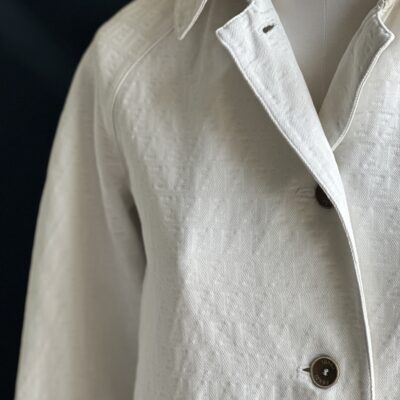 Fendi White Denim Trench (2005/2006)