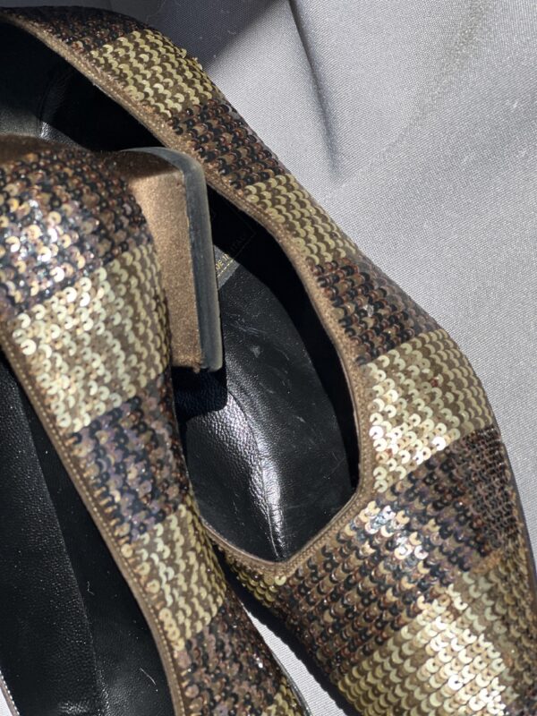 Fendi Pequin Vintage Décolleté (anni ‘80/‘90)