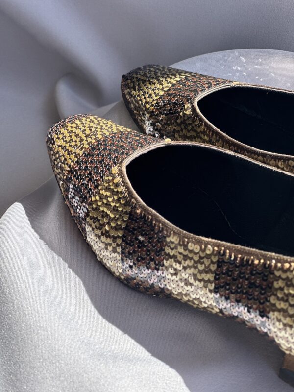 Fendi Pequin Vintage Décolleté (anni ‘80/‘90)