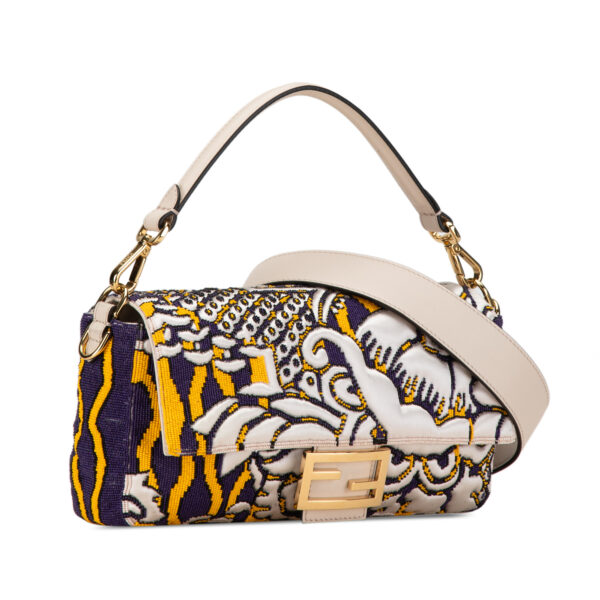 Fendi Beaded Satin Baguette (2019)