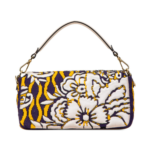 Fendi Beaded Satin Baguette (2019)