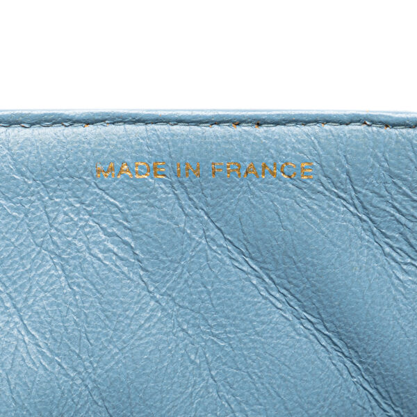 Chanel Denim Kelly Top Handle Bag (1996/1997)