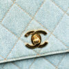Chanel Denim Kelly Top Handle Bag (1996/1997)