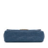Fendi Baguette Blue Leather Zucca Bag (2023)