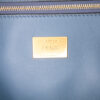 Fendi Baguette Blue Leather Zucca Bag (2023)